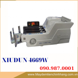 MÁY ĐẾM TIỀN XIUDUN 4669W, PHẦN MỀM MỚI NHẤT