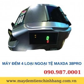MÁY ĐẾM NGOẠI TỆ MAXDA 38PRO
