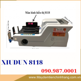 MÁY ĐẾM TIỀN XIUDUN 8118