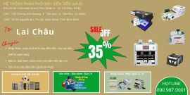 Mua sỉ máy đếm tiền tại Lai Châu