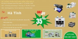 Bán máy đếm tiền giá rẻ tại Hà Tĩnh