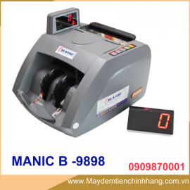 MÁY ĐẾM TIỀN MANIC B -9898 (NHẬP KHẨU 2023)