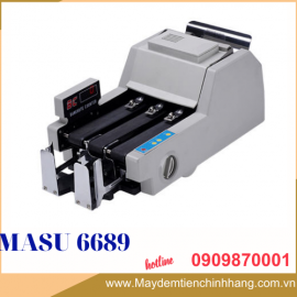 MÁY ĐẾM TIỀN MASU 6689 ( NHẬT BẢN)