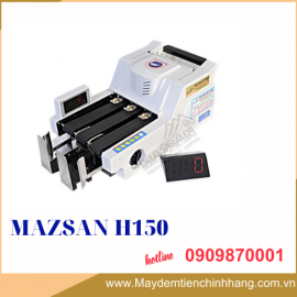 MÁY ĐẾM TIỀN MAZSAN H150