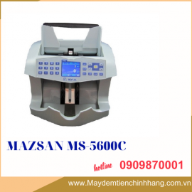 MÁY ĐẾM TIỀN MAZSAN MS-5600C