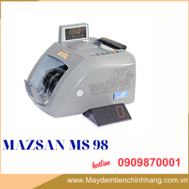 MÁY ĐẾM TIỀN MAZSAN MS 98