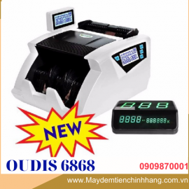 MÁY ĐẾM TIỀN OUDIS 6868 (CHÍNH HÃNG 2023)