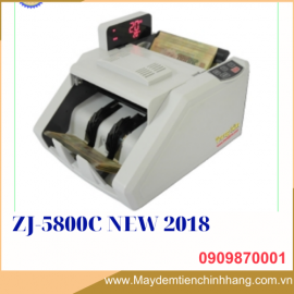 MÁY ĐẾM TIỀN ZJ-5800C NEW 2018