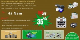 Máy Đếm tiền chính hãng tại Hà Nam