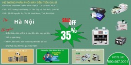 Máy đếm tiền Chính Hãng tại Hà Nội