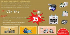 Máy đếm tiền chính hãng tại Cần Thơ