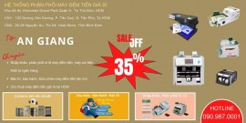 Máy đếm tiền giá rẻ tại An Giang