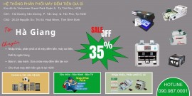 Máy đếm tiền giá rẻ tại Hà Giang