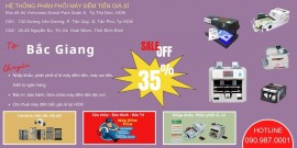 Máy đếm tiền tại Bắc Giang