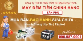 Máy đếm tiền tại Tân Phú