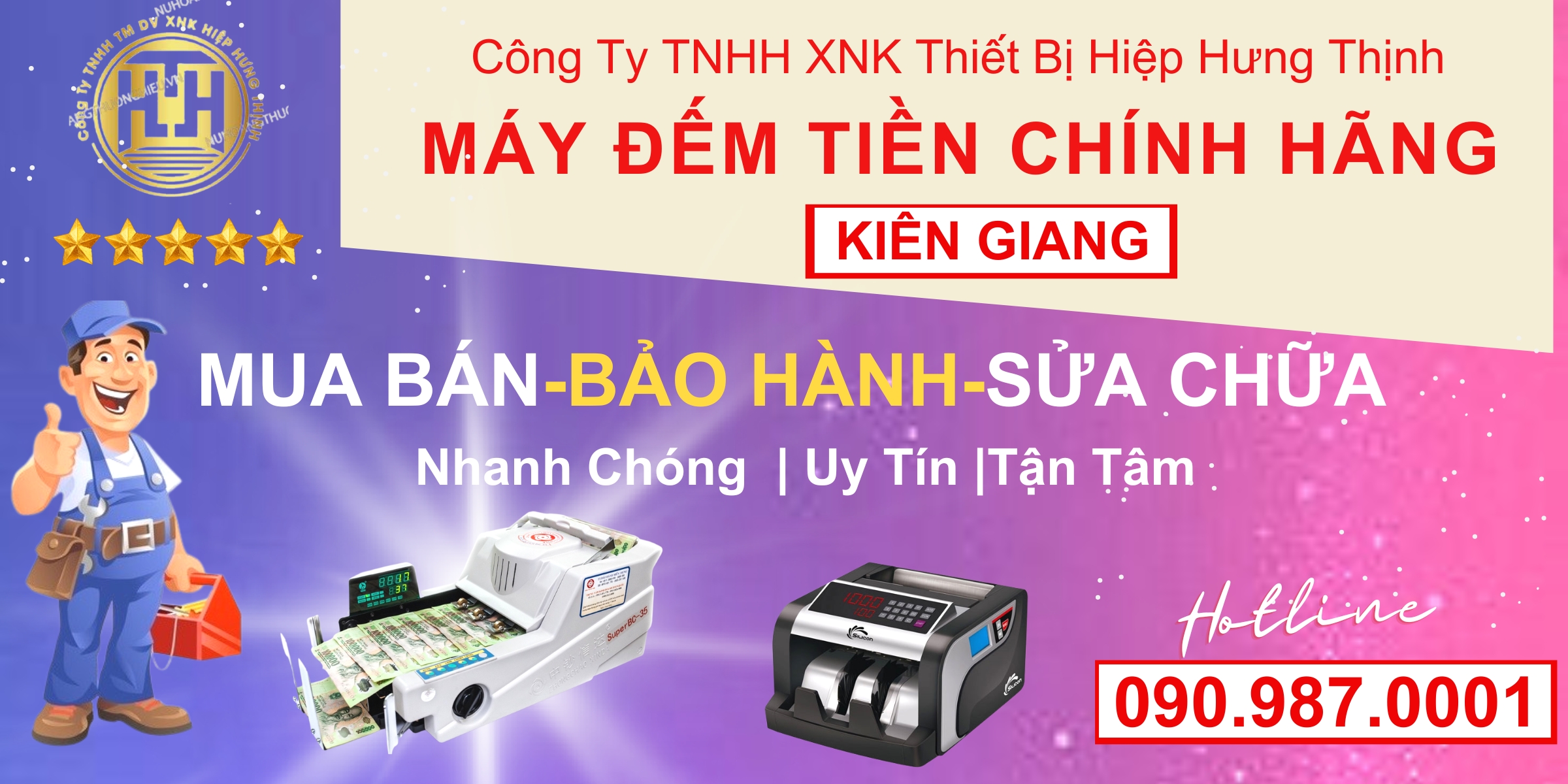 SỬA MÁY ĐẾM TIỀN TẠI KIÊN GIANG