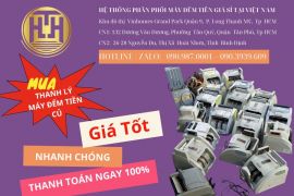 Thanh lý máy đếm tiền củ tại quận 4