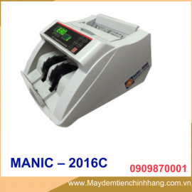 MÁY ĐẾM TIỀN MANIC – 2016C