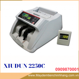 MÁY ĐẾM TIỀN XIUDUN 2250C CHÍNH HÃNG