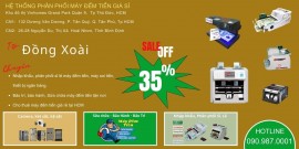 Địa chỉ bán máy đếm tiền chính hãng tại Đồng Xoài