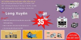 Địa chỉ bán máy đếm tiền tại Long Xuyên